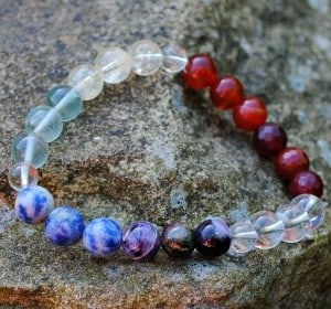 NJOY Crystal Bracelet ~ Chakra System