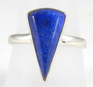Lapis Lazuli Ring ~ Item D ~ Size P-UK, 8-US, 56 1/4-EU
