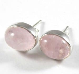 Morganite Studs ~ Item C