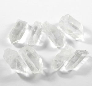 Crystal Gridding Points ~ Set of 8 Clear Quartz Points ~ Item A