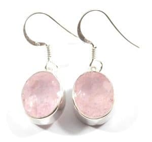 Morganite Faceted Earrings ~ Item B