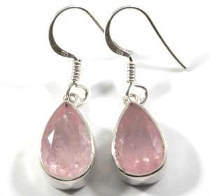 Morganite Faceted Earrings ~ Item A