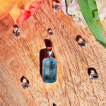 Aqua Kyanite Pendant ~ ULTRA RARE ~ Item F