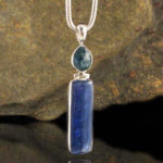 ENTIA - Ocean & Blue Kyanite Pendant - ULTRA RARE - Item B