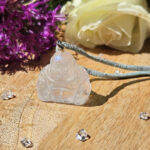 PRE LOVED * Angel Aura Quartz Buddha Pendant