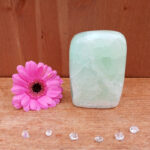 Green Pistachio Calcite - Large Polished - Item A
