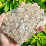 Green Fluorite & Pyrite Cluster - ULTRA RARE ONE OFF PIECE