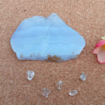 Blue Lace Agate Slice - Item B