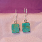 Sleeping Beauty Turquoise Earrings - Item A