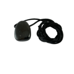 Shungite Drilled Pebble Pendant