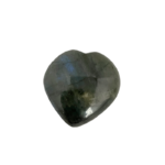 Labradorite small Hand Carved Heart - Item A