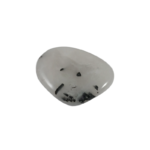 Black Tourmaline Quartz Palm Stone - Item B