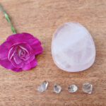 Rose Quartz Palmstone - Item A