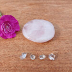Rose Quartz Palmstone - Item B