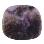 Chevron Amethyst Polished Slice - Item A