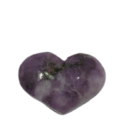 Lepidolite Polished Heart - Medium - Item B
