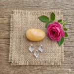 Orange Calcite Pebble - Item D