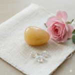 Orange Calcite Pebble - Item G