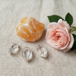Orange Calcite Rough - Item A