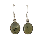 Prehnite & Epidote Earrings - Item C