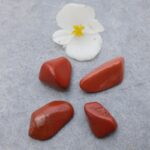Red Jasper x 4 - Crystal Gridding Set - Item B