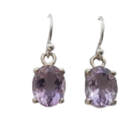 Amethyst Drop Earrings - Item A