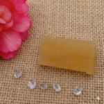 Golden-Yellow Fluorite Slice - Item F