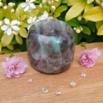 Rainbow Fluorite Tea Light Holder - Item H