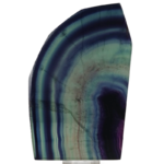 Rainbow Fluorite Slice - Item E