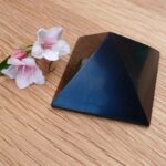 Shungite Grade A - 43mm Pyramid - Item A