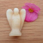 Orange Calcite Angel - 40 mm tall - Item A