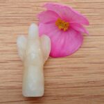 Orange Calcite Angel - 34 mm tall - Item B