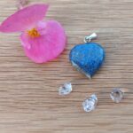 Lapis Lazuli Heart Pendant - Item A