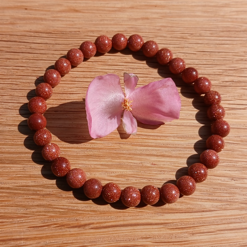 Red Goldstone bracelet