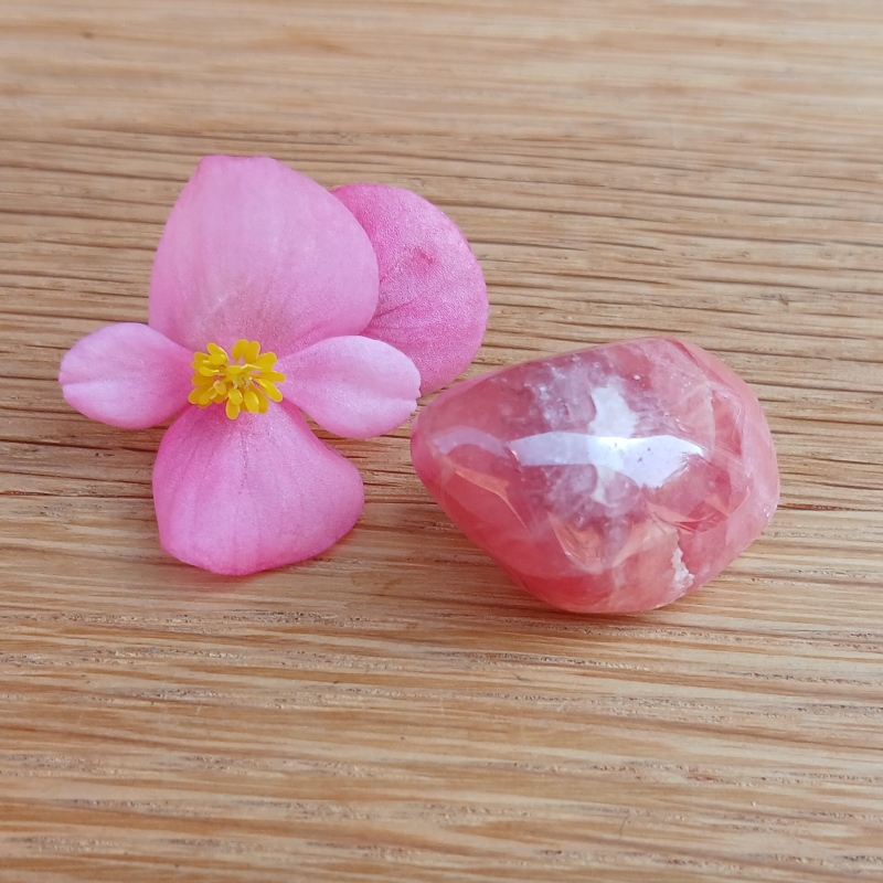 Rhodochrosite pebble - AAA Grade - Item D