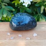 Moss Agate large polished pebble - Item B